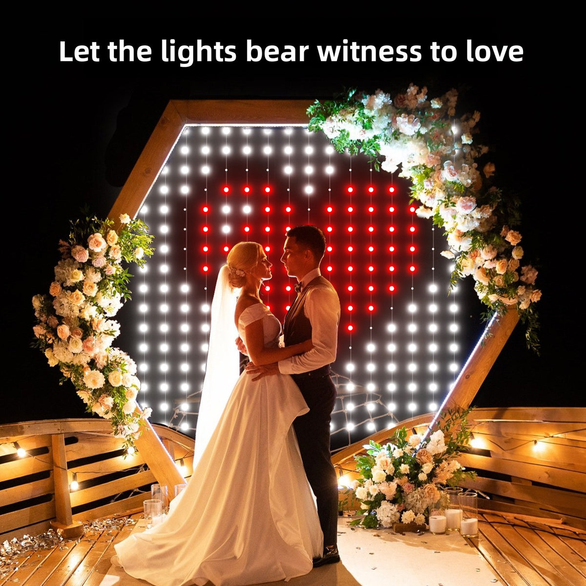 Smart Curtain Lights - App & Remote Control