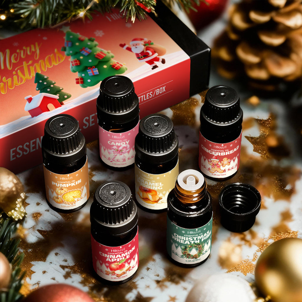 6-Piece Christmas Oil Set