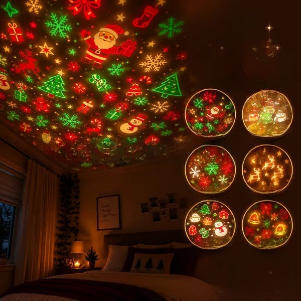 Magical Christmas Tree USB Projector Light