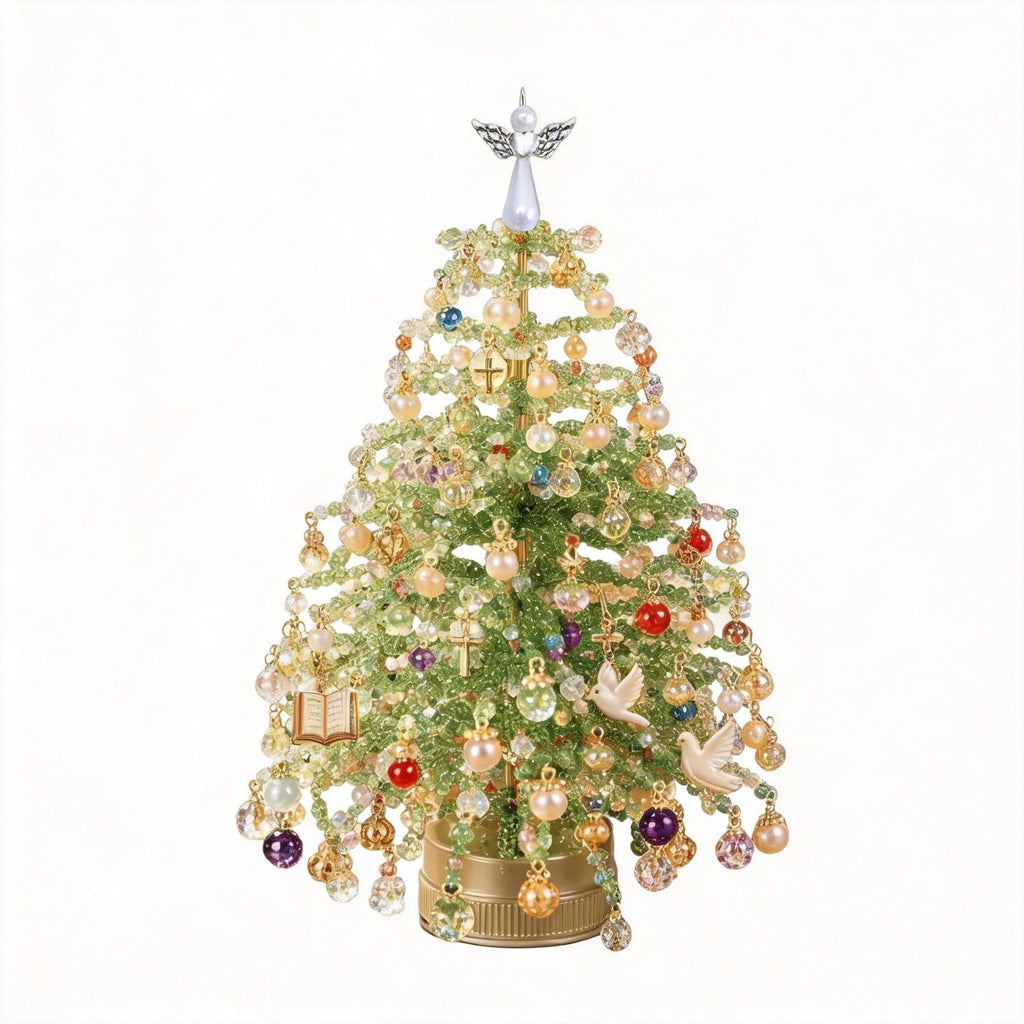DIY Beaded Christmas Tree Craft Kit